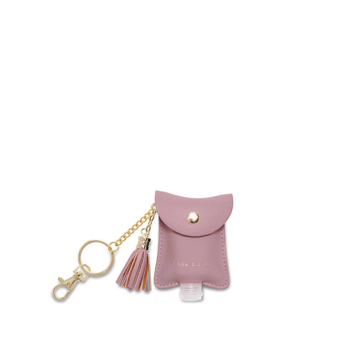 Mini Faux Leather Bag Charm - 3.5 Small Tassel on Clip