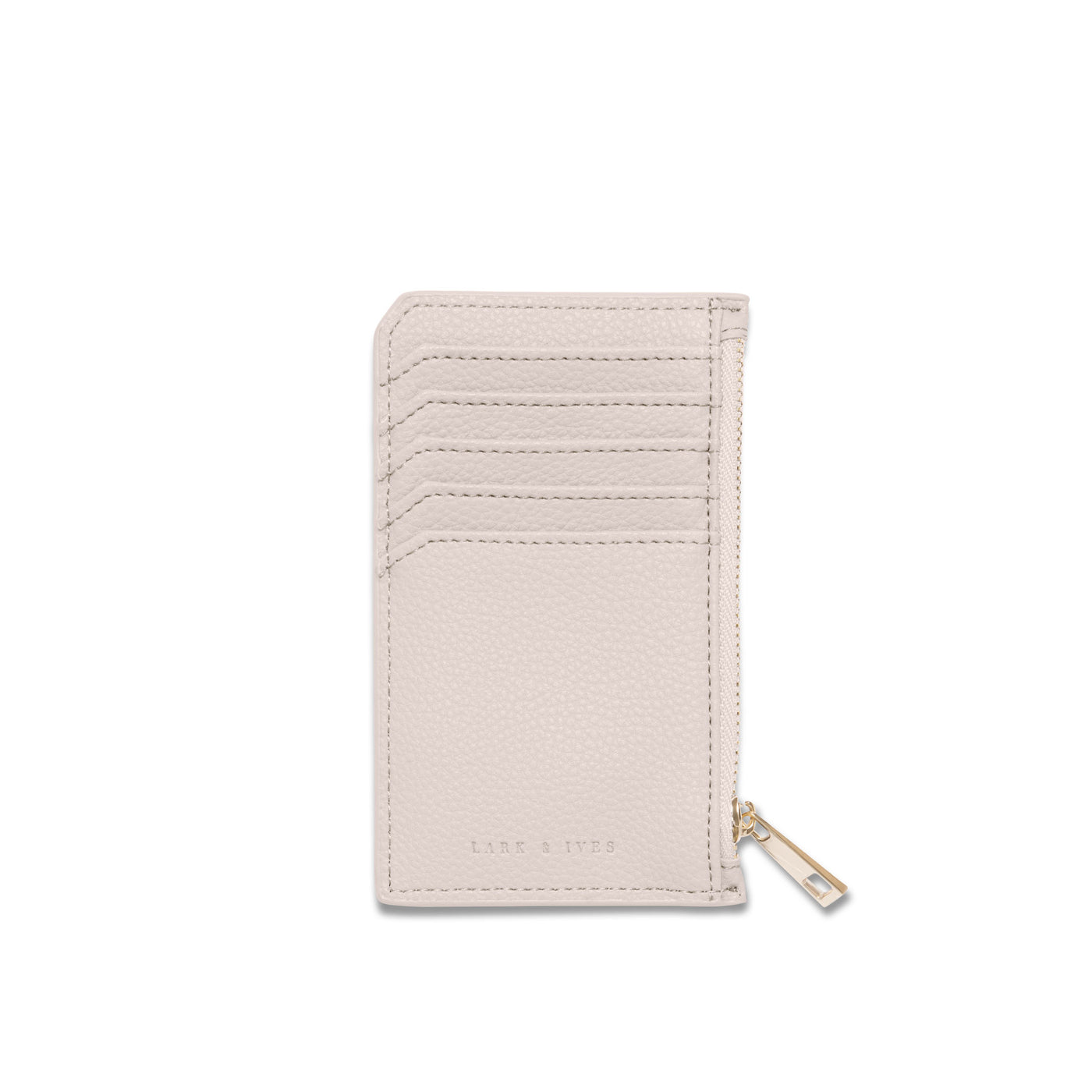 Zip Card Leather Wallet