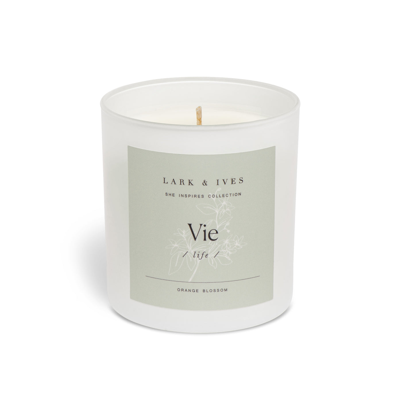 Lark and Ives / Candle / Soy Candle / Essential Oil Candle / Cruelty Free / Fair Trade / Ethical Goods / Orange Blossom